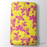 Yellow Pink Designer Fabric Online